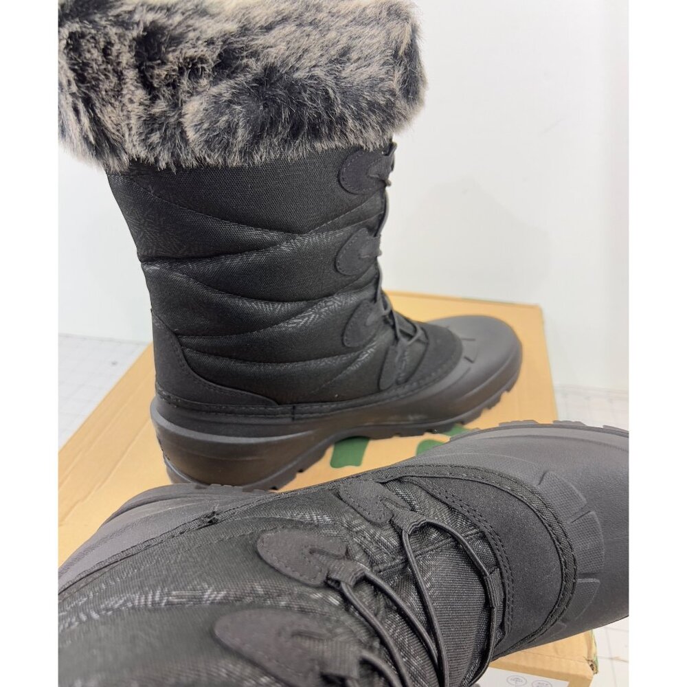 Kamik Women's Momentum 3 Waterproof Winter Boot Black Size 9 New~~~ - Picture 5 of 10
